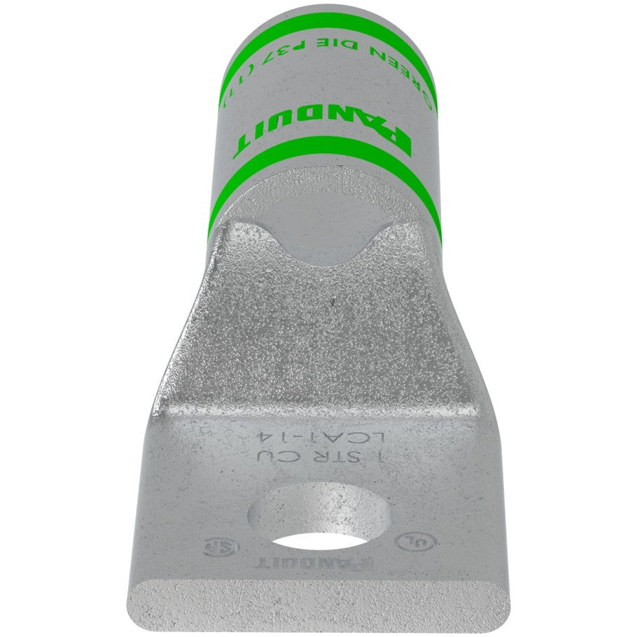 One-Hole Standard Barrel Lug with Inspection Window, 1/4 in., 1 AWG