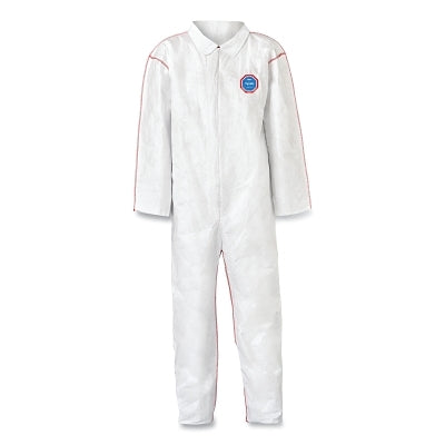 Tyvek 400 SFR Coverall, With Laydown Collar, White, Medium