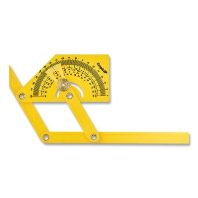 Protractor/ Angle Finders, 8-3/4 in L, Brass