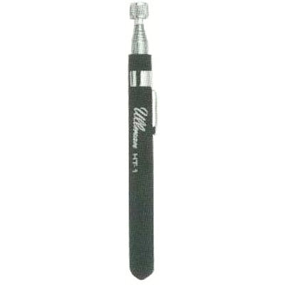 Telescoping Magnetic Pick-Up Tool, 2.5 lb Load Capacity, 1/2 in dia, 6-5/8 in L to 33-1/4 in L, Pocket Clip