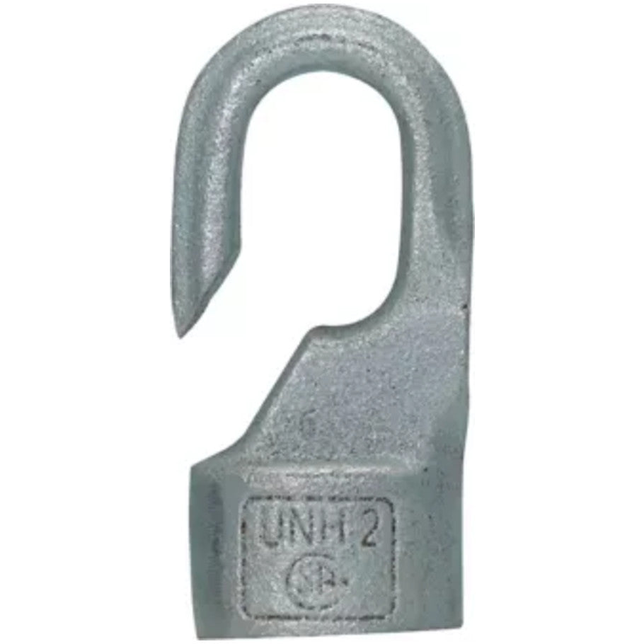 UNH Flexible Luminaire Hanger, Pendant Mount, Female, Luminaire Stem Size 3/4 in., Luminaire Weight 125 lb., Malleable Iron