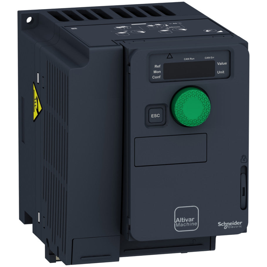ATV 320 Variable Speed Drive, Compact, 240V, 3A, 1.5 HP, 1.1kW, 3-Phase