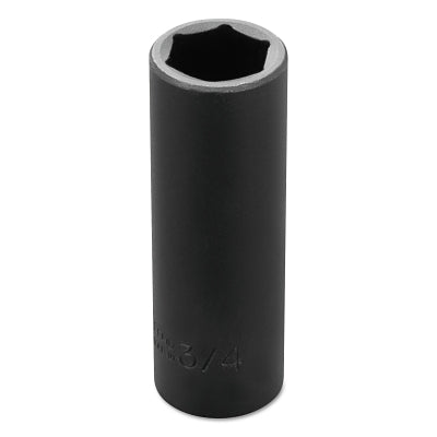 Torqueplus Deep Impact Socket 1/2 in, 1/2 in Drive, 3/4 in, 6 Points