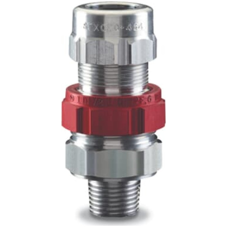 Star Teck XP Cable Connector, Jacketed Metal-Clad Cable, Aluminum, 0.880 to 1.065 in., 1 in.