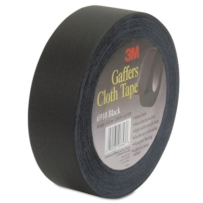 3M 051111-91846 Cloth Gaffers Tape, 1 in X 60 yd, 12 mil, Black