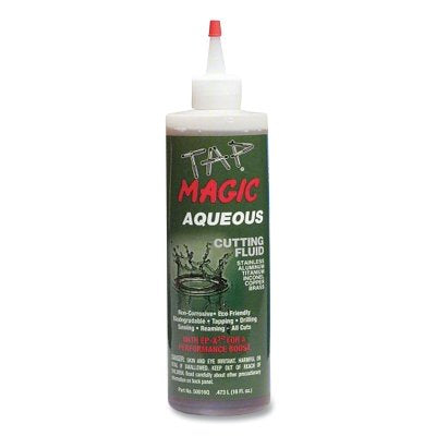 Aqueous Cutting Oil, 16 oz, Squeeze Bottle, Amber, with Spout
