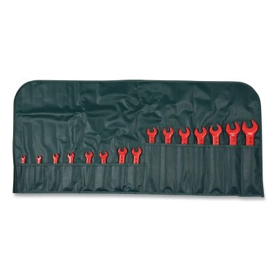 Insulated Open Ende Wrench Set, 14 Pc, Metric