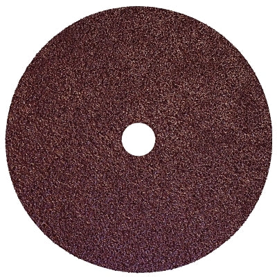 Resin Fiber Disc, 7 in dia, 24 Grit, 7/8 in Arbor, 8500 RPM