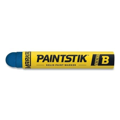 Paintstik Original B Solid Paint Marker, 11/16 in dia, 4-3/4 in L, Blue