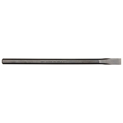 Extra Long Cold Chisels, 12 in Long, 5/8 in Cut, 12 per box