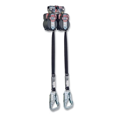 TurboLite TurboLite+ Edge Cable, 9 ft, Galv Steel Cable, One Pin Connector, Steel Locking Rebar Hook, Twin Leg, 420 lb