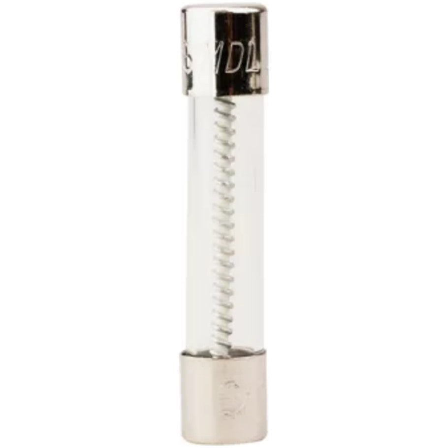 MDL Series Time Delay Fuse, Glass Tube, 5A, 250VAC, 1/4 x 1-1/4 in., RoHS Compliant