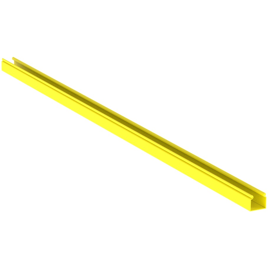 FiberRunner Hinged Channel, Yellow