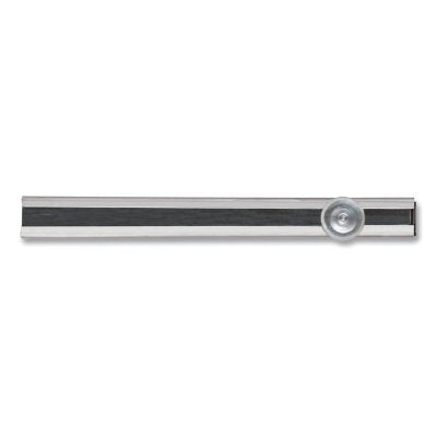 Soapstone Holder, Flat, 1/4 in dia, 5-3/4 in L, Silver