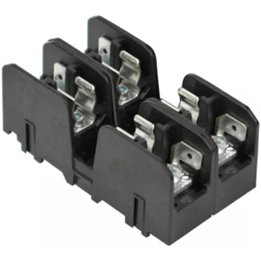 BMM 600V 2 Pole Supplemental Modular Buse Block With Screw With Quick Connect
