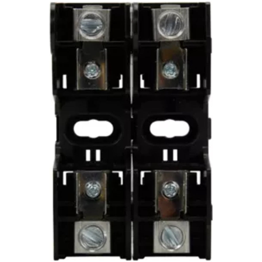 Fuse Blocks and Fuse Holders, Class R, DIN Rail, Panel, 2-Pole, 30 A, 250 V, Box Lug