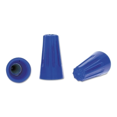 Wire-Nut Wire Connector, Blue, 100 per Box