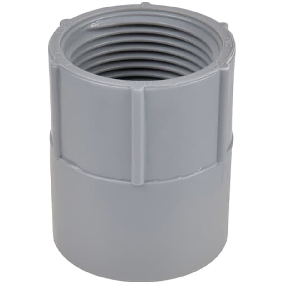 Carlon Female Adapter, PVC, Schedule 40/80 Conduit, 2in.
