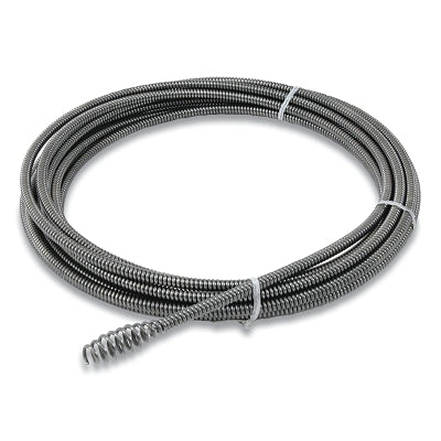 Sink/Sectional Drain Cleaner Cable, 5/8 in x 10 ft Heavy-Duty Wind, C-9