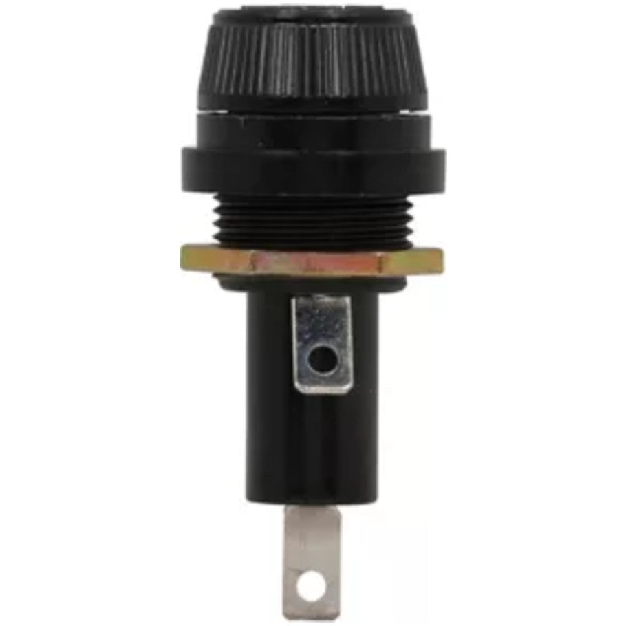 HPG Series 30A 600V Panel Mount Fuse Holder With Bayonet Type Knob For 13/32 x 1 1/2 in. Fuses (Bulk Pack)