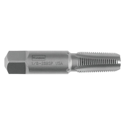 Taper Pipe Tap (HCS), 1/8 in-28 BSP, Taper Tap, 4 Flutes