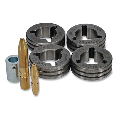 Miller Style 4 Drive Roll Kits, VK-Groove (VK), 1/16 in Wire Size