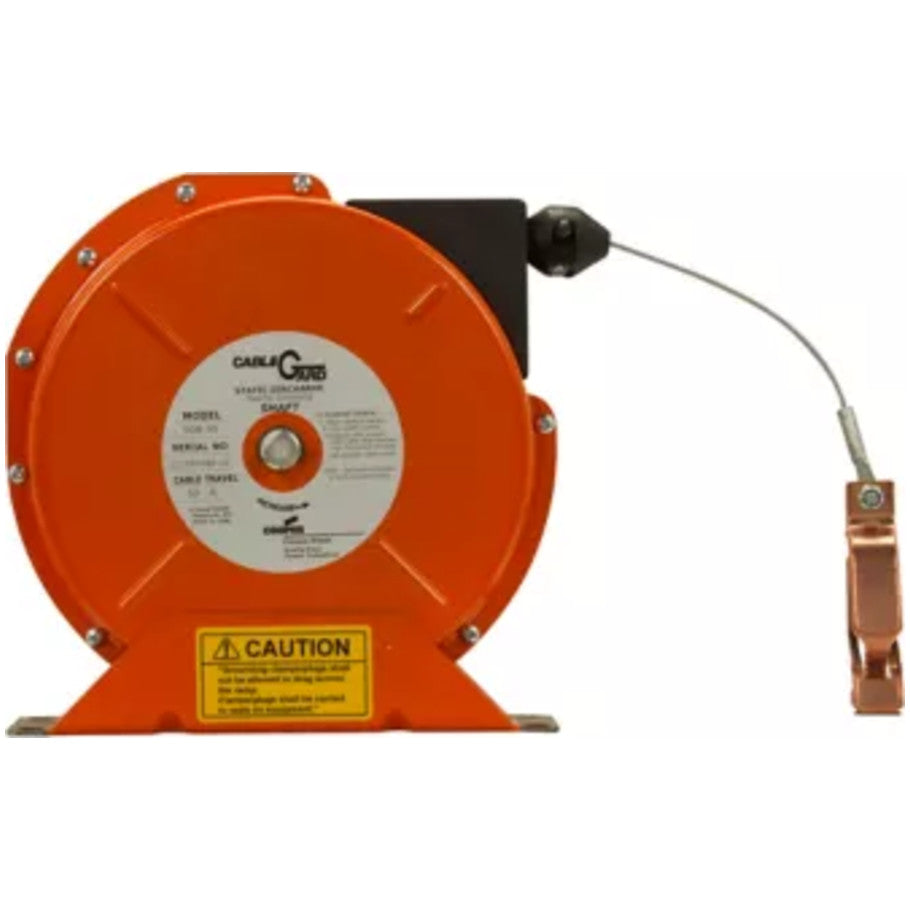 Cable-Guard Static Discharge Reel, Nylon Covered Cable