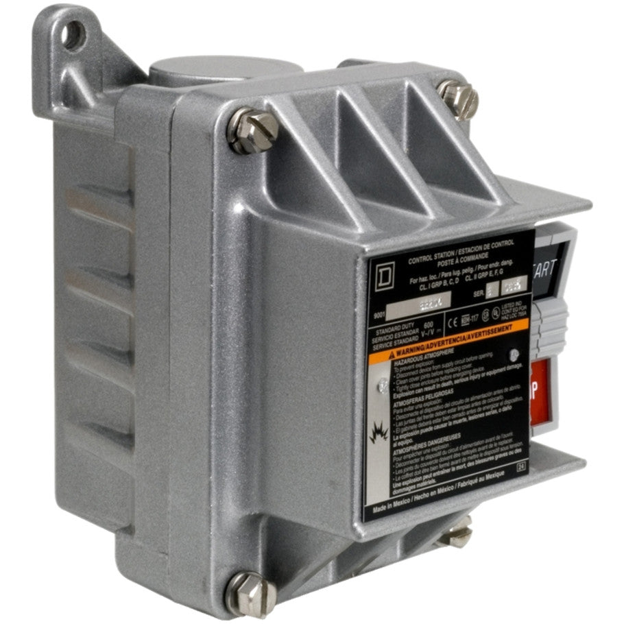 Hazardous Location Surface Mount 2-Button START/STOP Function Control Station
