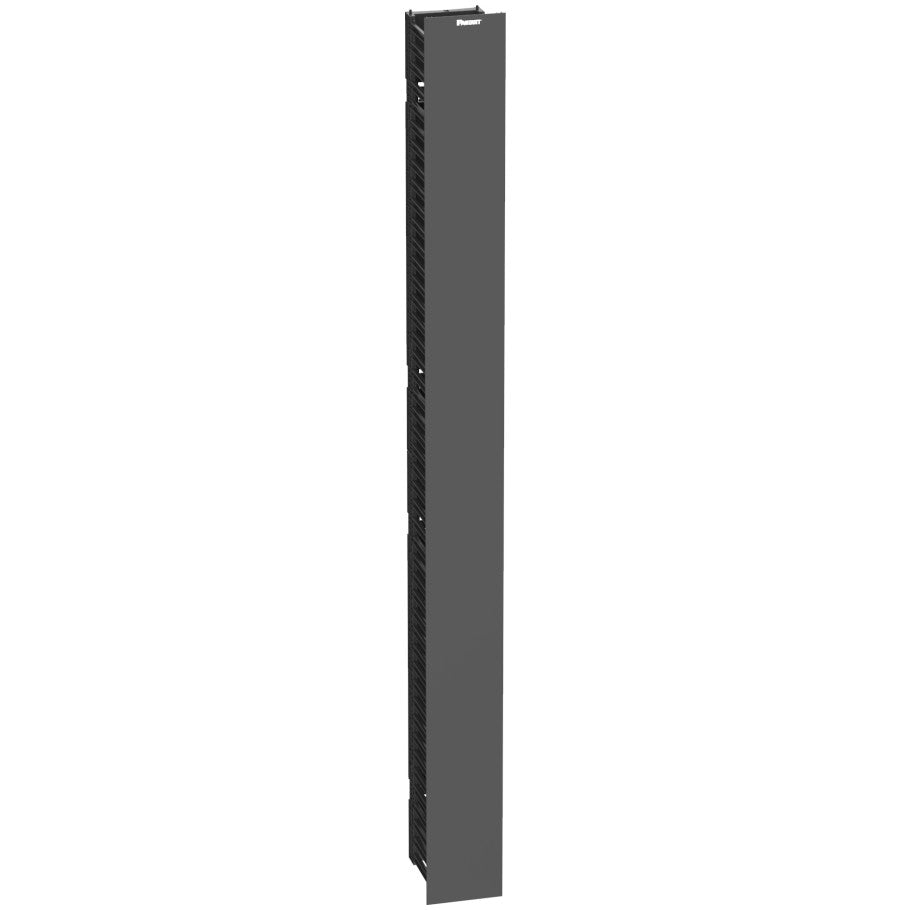 NetRunner Cable Manager, Vertical, Single-Sided, 45RU, 83 H x 6.7 W x 7.6 in. D
