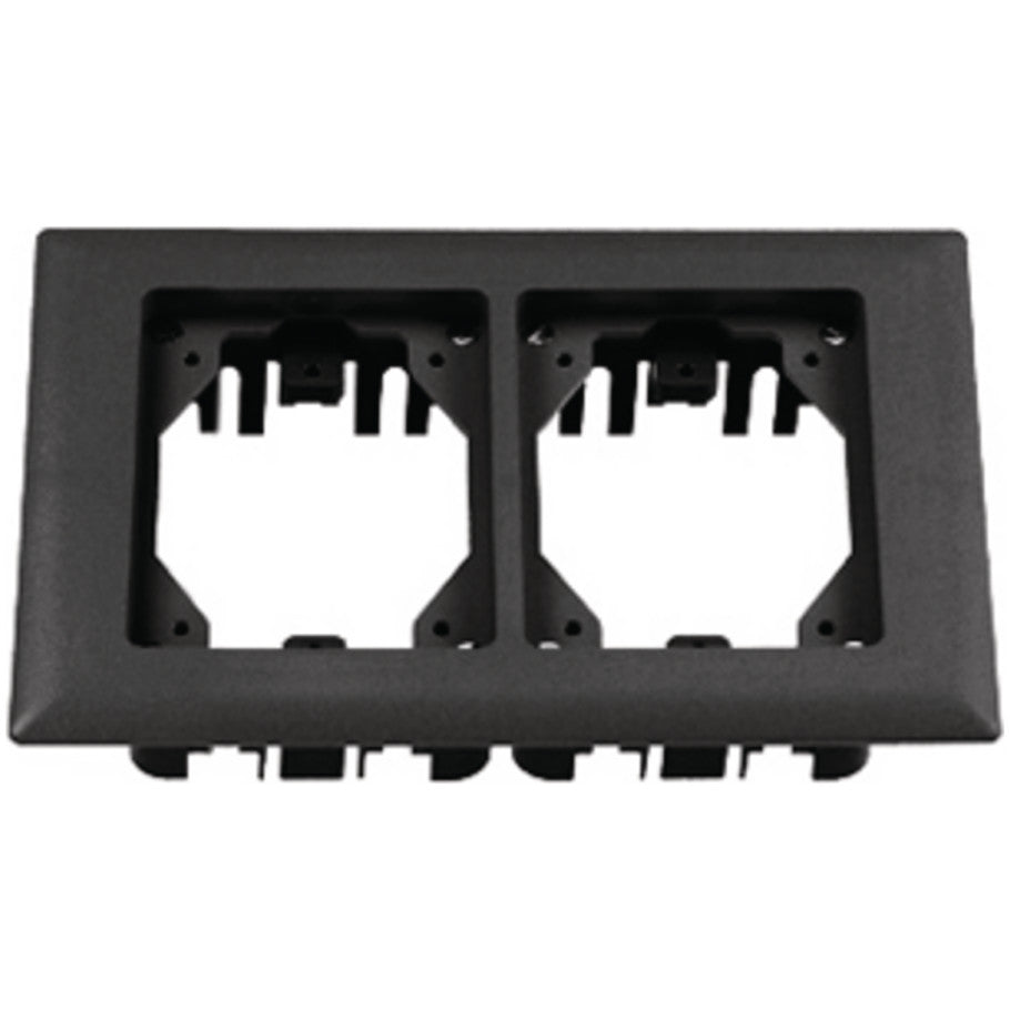 Carpet Flange Plastic, 2-G, Black