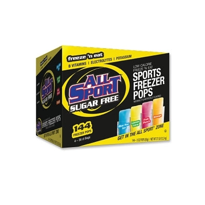 Freezer Pops, Sugar-Free, 3 oz, Tube, Assorted Flavors