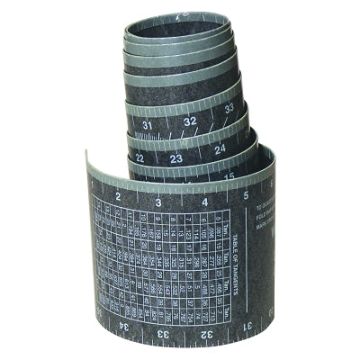 Rap-Around Pipe Template, Large, 4 in W x 6 ft L, Abrasion and Heat Resistant