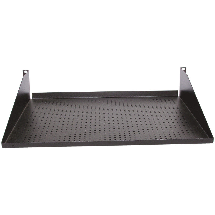 Cantilevered Equipment Shelves, Perforated, 3.5 H x 17 W x 14 in. D
