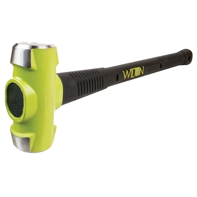B.A.S.H Unbreakable Handle Sledge Hammer, 6 lb Head, 30 in Ergonomic Handle