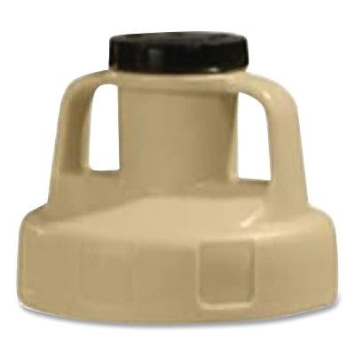 Multi-Purpose Utility Lid, 2 in dia, Beige, Engineering Plastic