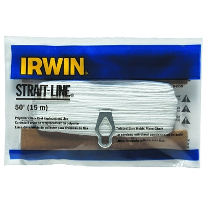 Replacement Line, Polyester, 100 ft, White