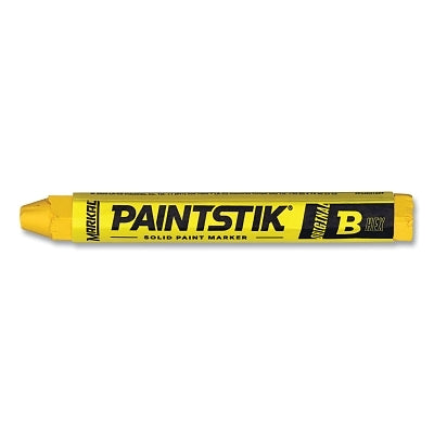 Paintstik Original B Solid Paint Marker, 0.66 in dia, 4.75 in L, Yellow