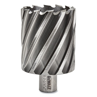 Annular Cutter, 2-3/16 in Cutter Dia, 2 in Cutting Depth, 2 in OAL, Bright Finish