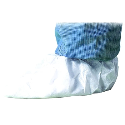 SureStep Shoe Covers with Serged Seams, X-Large, White, Bulk Pack