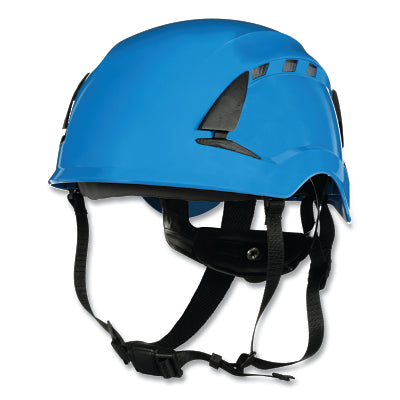 3M X5003V-ANSI SecureFit Safety Helmet, Vented, Blue