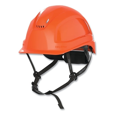 Ceros Vented Safety Helmet, Pre-assembled six-point AirBridge suspension system, XP450A, Hi-vis Orange