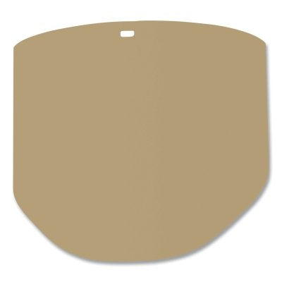 3M 82504-00000 Aluminized Polycarbonate Molded Clear Faceshield Window, 14-1/2 in L, 8 in W
