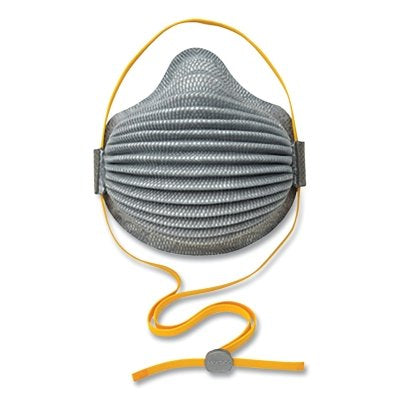 AirWave N95 Plus Organic Vapor Relief Disposable Respirator, Small, Gray, Full Foam Face Seal