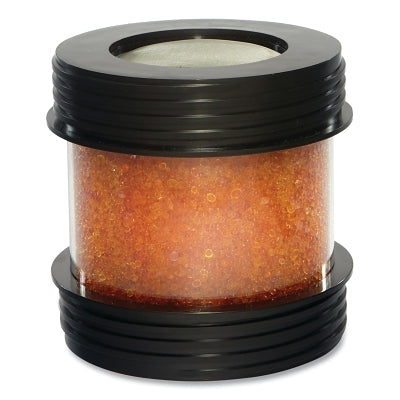 Guardian Series Replacement Cartridge, with Valve, 5 in dia, 5 in H, Silica Gel