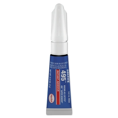 495 Super Bonder Instant Adhesive, 3 g, Tube, Clear