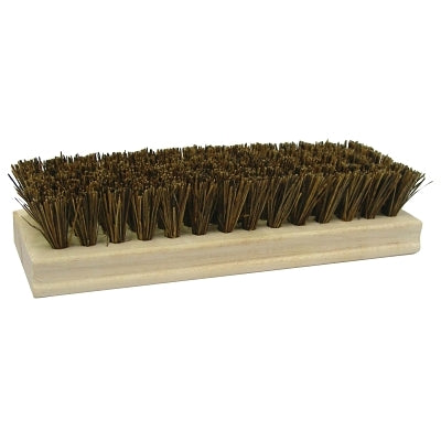 Palmyra Scrub Brush, Hardwood Block, 1 in Trim L