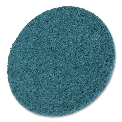 3M 048011-04303 Surface Conditioning Disc, 5 in, Hook & Loop, Very Fine, Aluminum Oxide, 10000 rpm, Blue