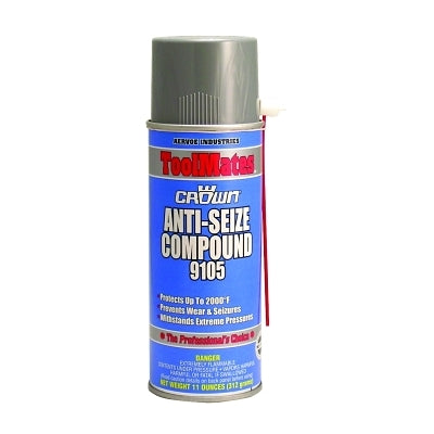 Anti-Seize Compounds, 16 oz Aerosol Can, Black