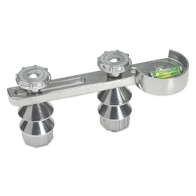 Flange Level, 9-1/4 in L, 1 Vial, Aluminum