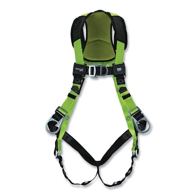 H500 Industry Comfort Full Body Harness, Back/Front/Side D-Rings, Tongue Leg/Mating Chest Buckles, Universal